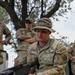 Soldiers prepare for a spur ride event during exercise Immediate Response 25