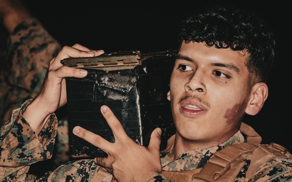 U.S. Marines with Disbursing Detachment Conduct a Resupply Run