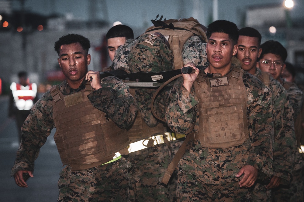 U.S. Marines with Disbursing Detachment Conduct a Resupply Run
