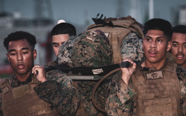 U.S. Marines with Disbursing Detachment Conduct a Resupply Run