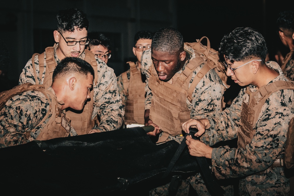 U.S. Marines with Disbursing Detachment Conduct a Resupply Run