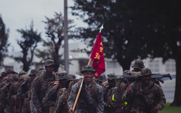 U.S. Marines with H&amp;S Company, 3d Maintenance Battalion, 3d MLG, Conduct Company Hike
