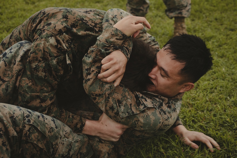 U.S. Marines with H&amp;S Company, 3d Maintenance Battalion, 3d MLG, Conduct Company Hike