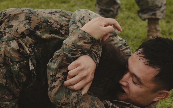 U.S. Marines with H&amp;S Company, 3d Maintenance Battalion, 3d MLG, Conduct Company Hike