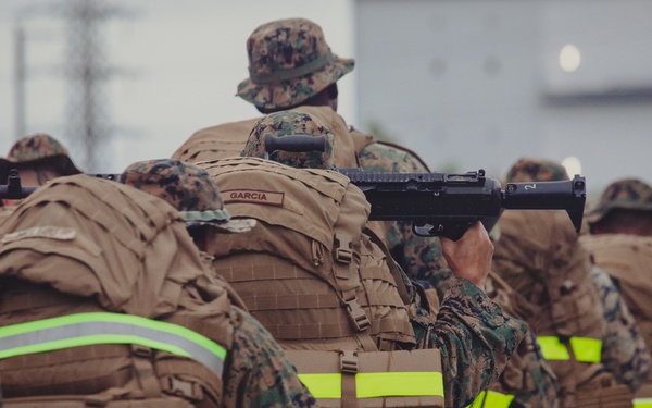 U.S. Marines with H&amp;S Company, 3d Maintenance Battalion, 3d MLG, Conduct Company Hike