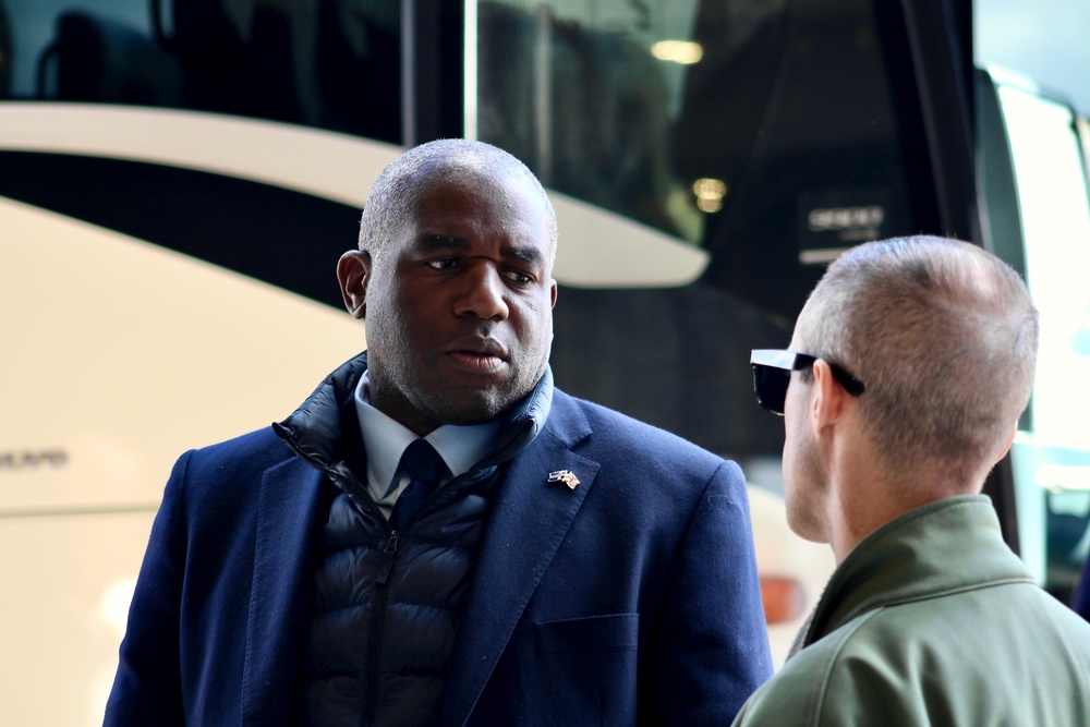 VP-46 Hosts David Lammy and U.K. Delegation