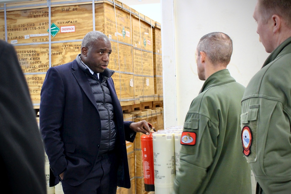VP-46 Hosts David Lammy and U.K. Delegation