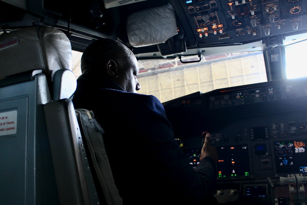 VP-46 Hosts David Lammy and U.K. Delegation
