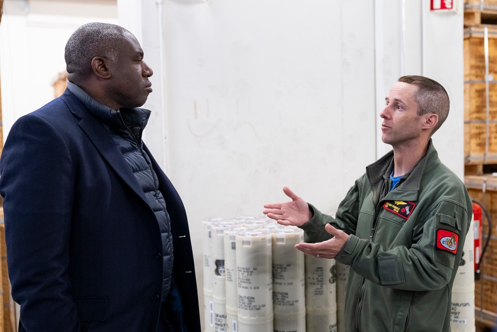 VP-46 Hosts David Lammy and U.K. Delegation