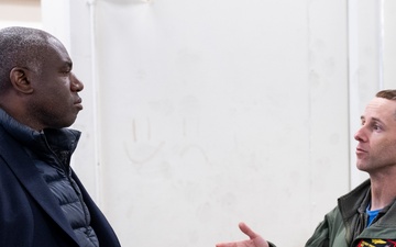 VP-46 Hosts David Lammy and U.K. Delegation