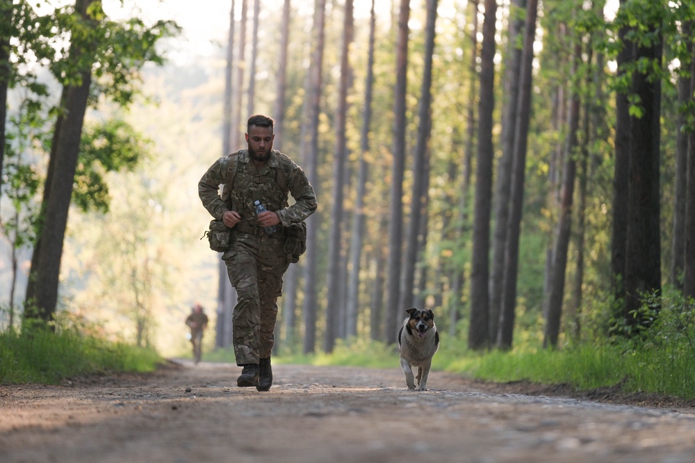 Multinational Forces Commemorate Memorial Day with Ruck March