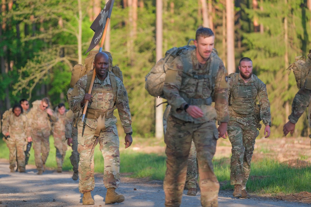 Multinational Forces Commemorate Memorial Day with Ruck March