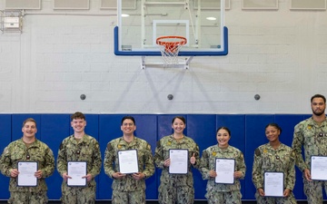 NSA Souda Bay E5 and E6 Frocking Ceremony May 2025
