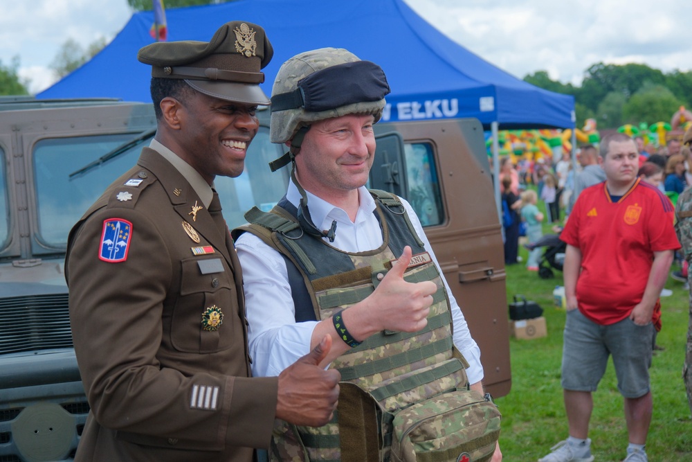 U.S. Troops Join Forces with NATO Allies in a Show of Unity