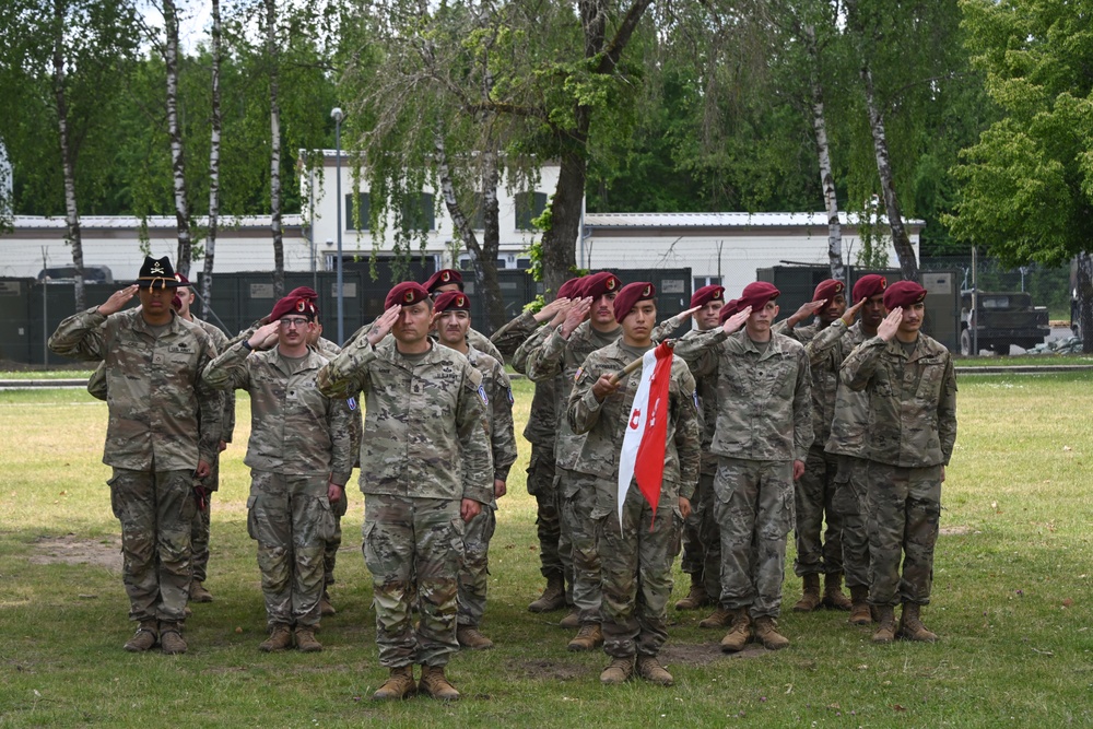 1-91 CAV, 173rd Airborne Brigade Change of Command Ceremony