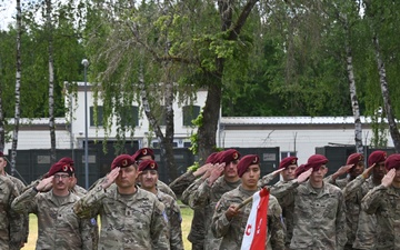 1-91 CAV, 173rd Airborne Brigade Change of Command Ceremony