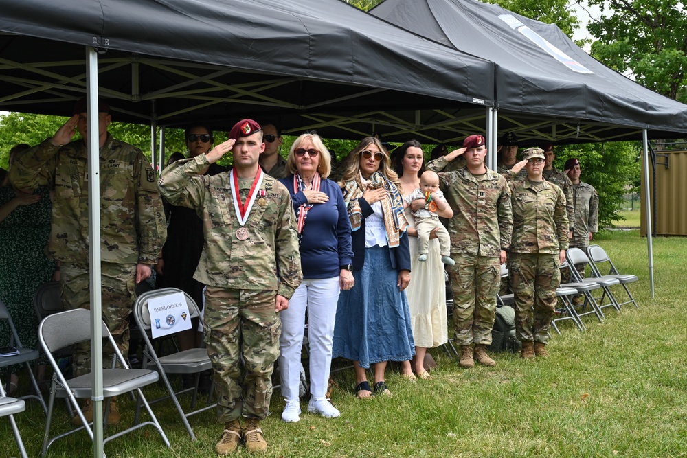 1-91 CAV, 173rd Airborne Brigade Change of Command Ceremony