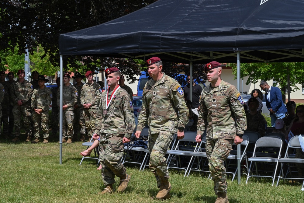 1-91 CAV, 173rd Airborne Brigade Change of Command Ceremony