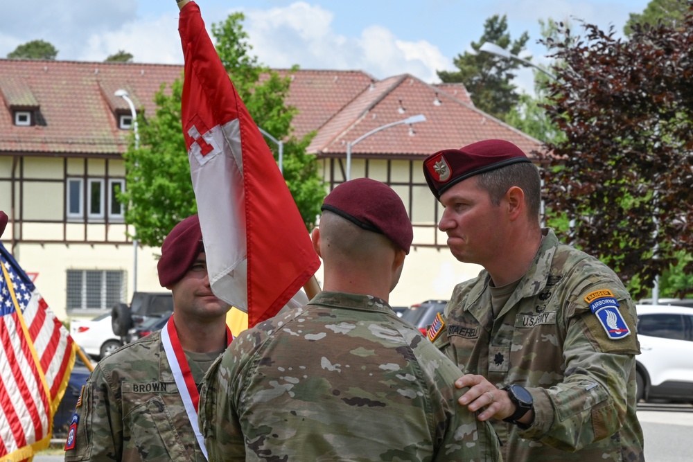 1-91 CAV, 173rd Airborne Brigade Change of Command Ceremony