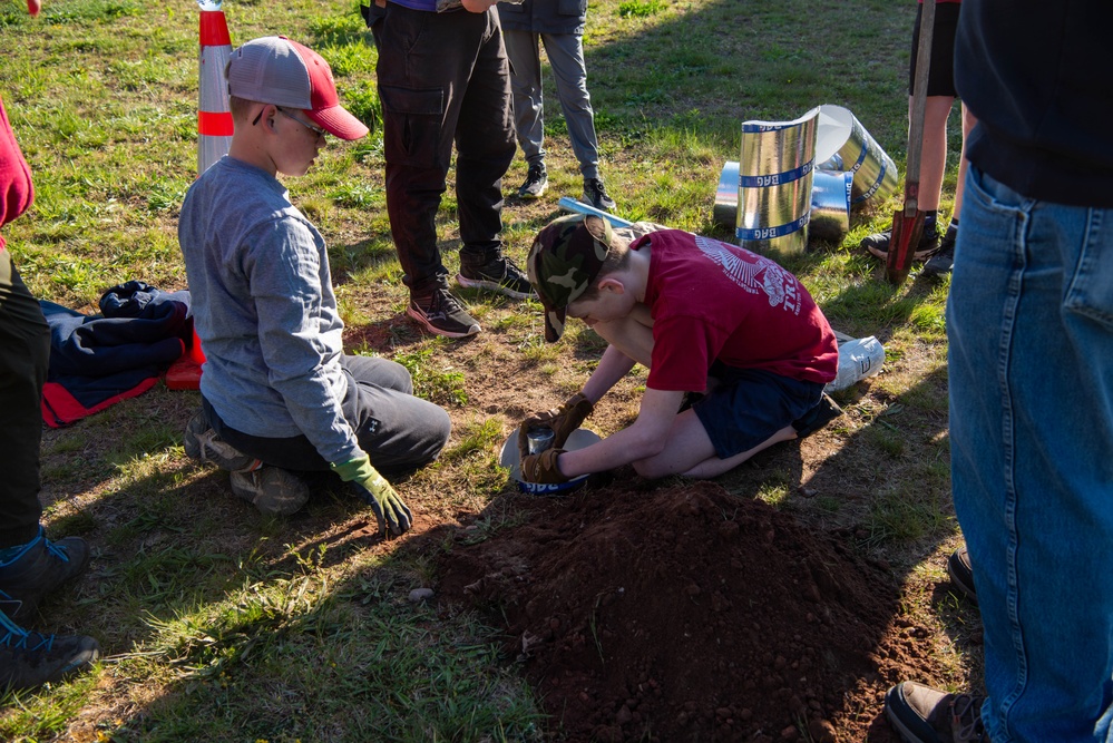 Local Boy Scout leads construction of disc golf course at Ramstein AB