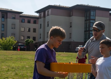 Local Boy Scout leads construction of disc golf course at Ramstein AB