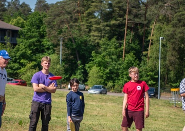 Local Boy Scout leads construction of disc golf course at Ramstein AB