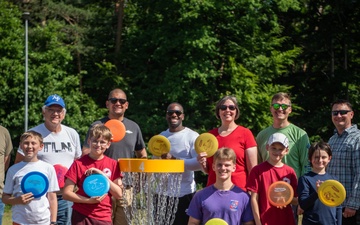 Local Boy Scout leads construction of disc golf course at Ramstein AB