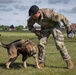 Day in the life: 100th ARW command team integrates with 100th SFS military working dogs