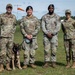 Day in the life: 100th ARW command team integrates with 100th SFS military working dogs