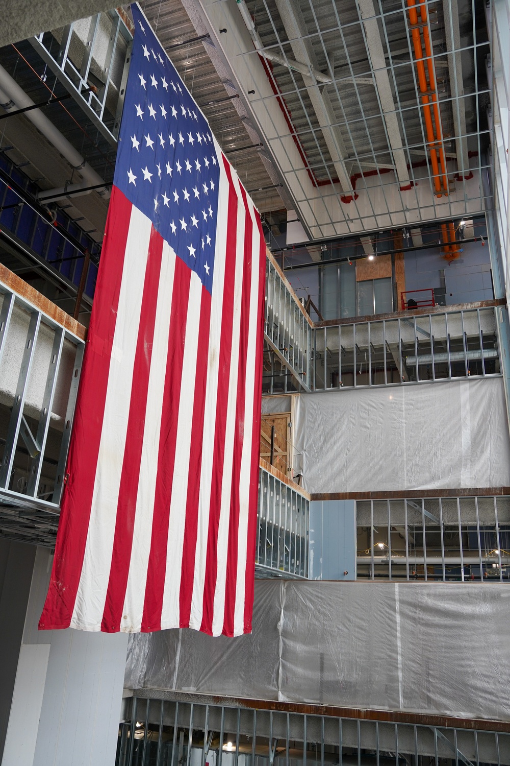Construction work continues on the site of the Louisville VA Medical Center May 28, 2025