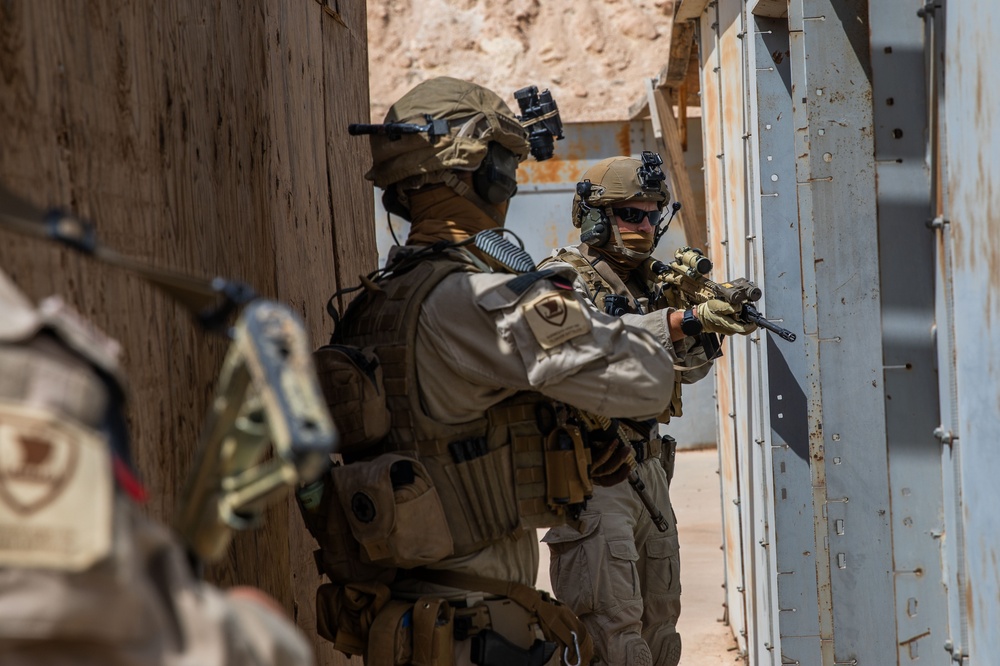 Coalition Members Conduct Close-Quarters Battle Training Exercise
