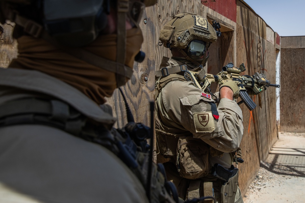 Coalition Members Conduct Close-Quarters Battle Training Exercise