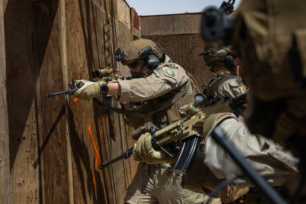Coalition Members Conduct Close-Quarters Battle Training Exercise