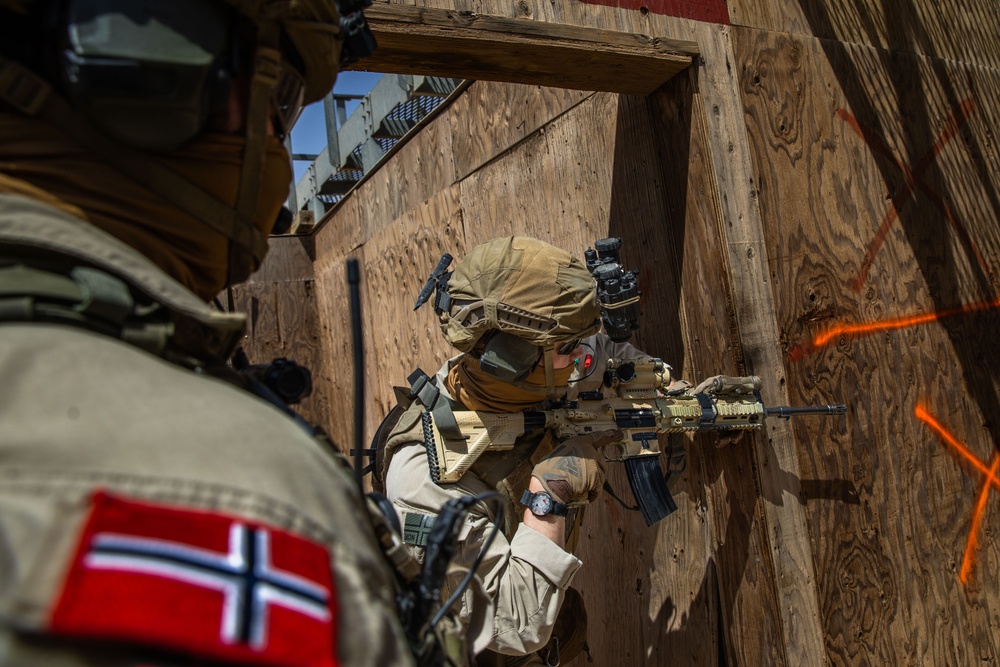 Coalition Members Conduct Close-Quarters Battle Training Exercise