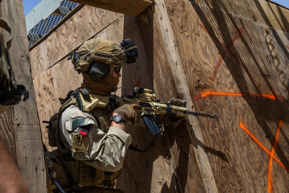Coalition Members Conduct Close-Quarters Battle Training Exercise