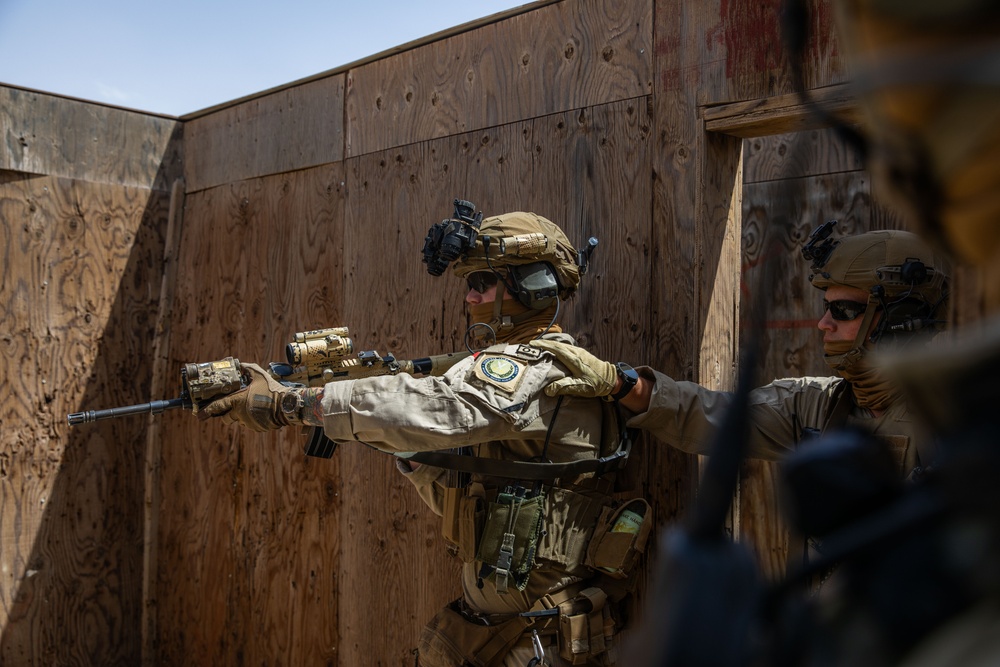 Coalition Members Conduct Close-Quarters Battle Training Exercise