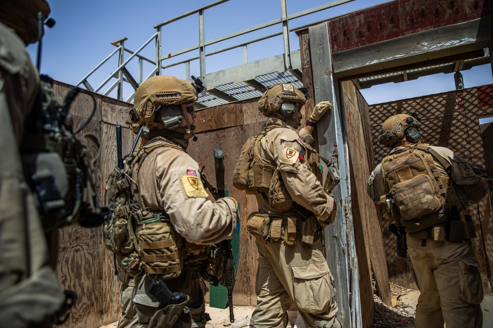 Coalition Members Conduct Close-Quarters Battle Training Exercise