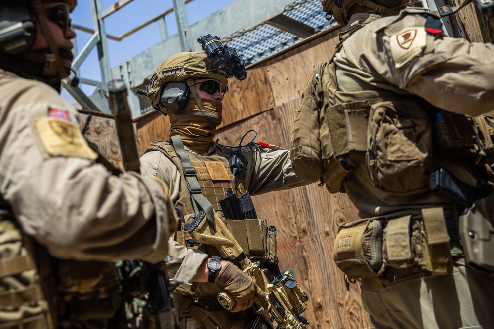 Coalition Members Conduct Close-Quarters Battle Training Exercise