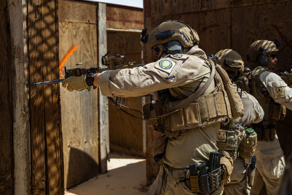 Coalition Members Conduct Close-Quarters Battle Training Exercise