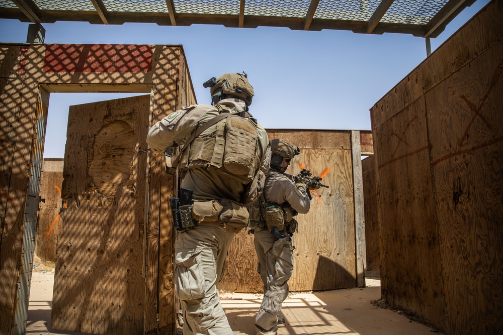 Coalition Members Conduct Close-Quarters Battle Training Exercise