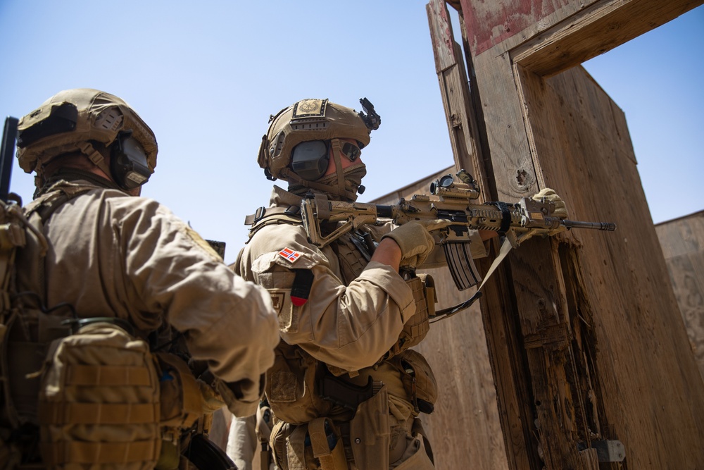 Coalition Members Conduct Close-Quarters Battle Training Exercise