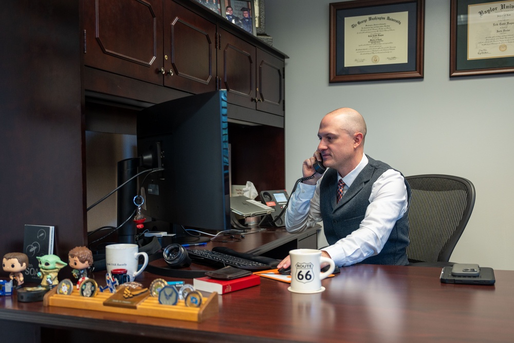 Robins AFB Office of the Staff Judge Advocate helps Airmen with legal advice, litigation support