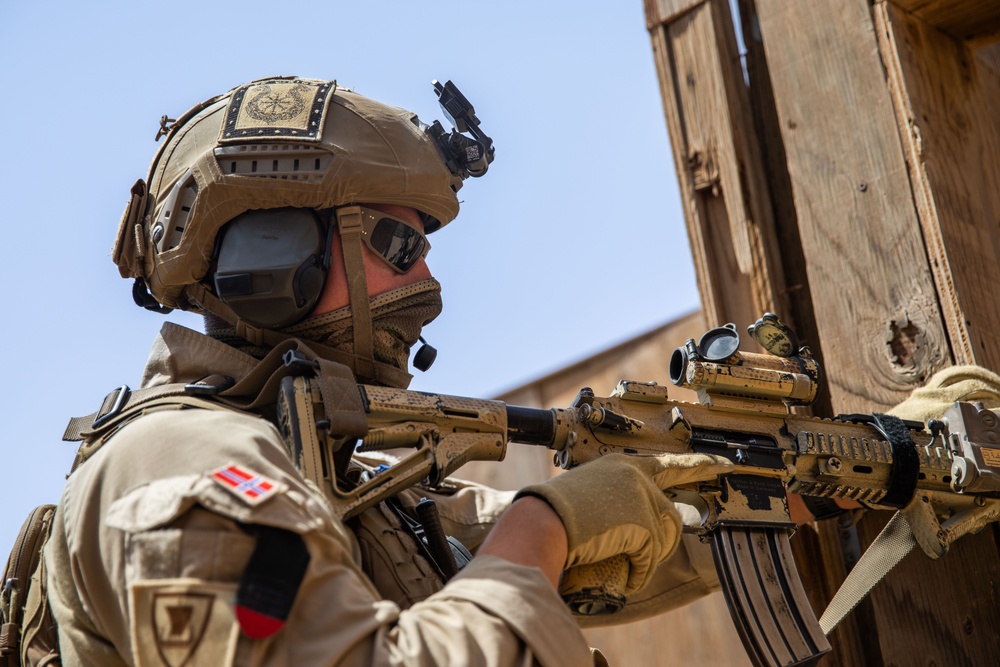 Coalition Members Conduct Close-Quarters Battle Training Exercise