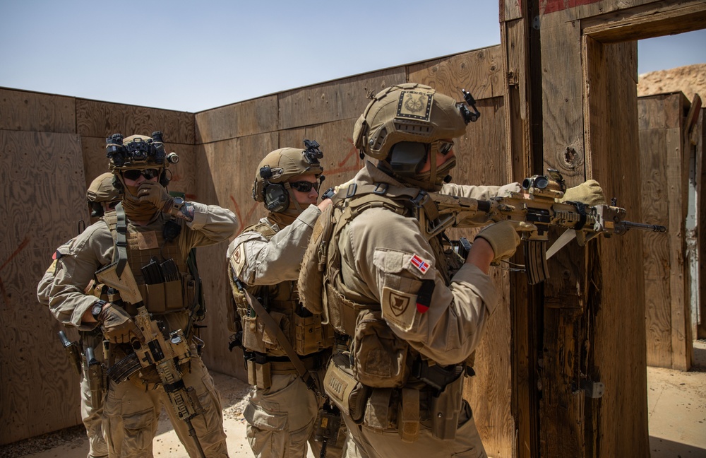 Coalition Members Conduct Close-Quarters Battle Training Exercise
