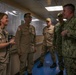 Rear Adm. Lofgren visits the USNS Comfort
