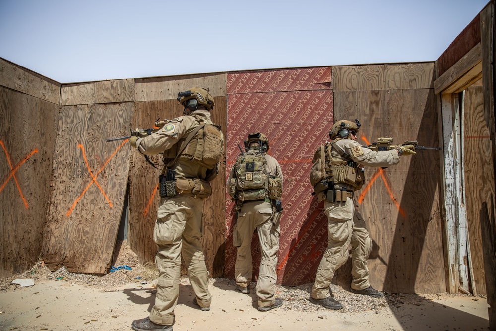 Coalition Members Conduct Close-Quarters Battle Training Exercise