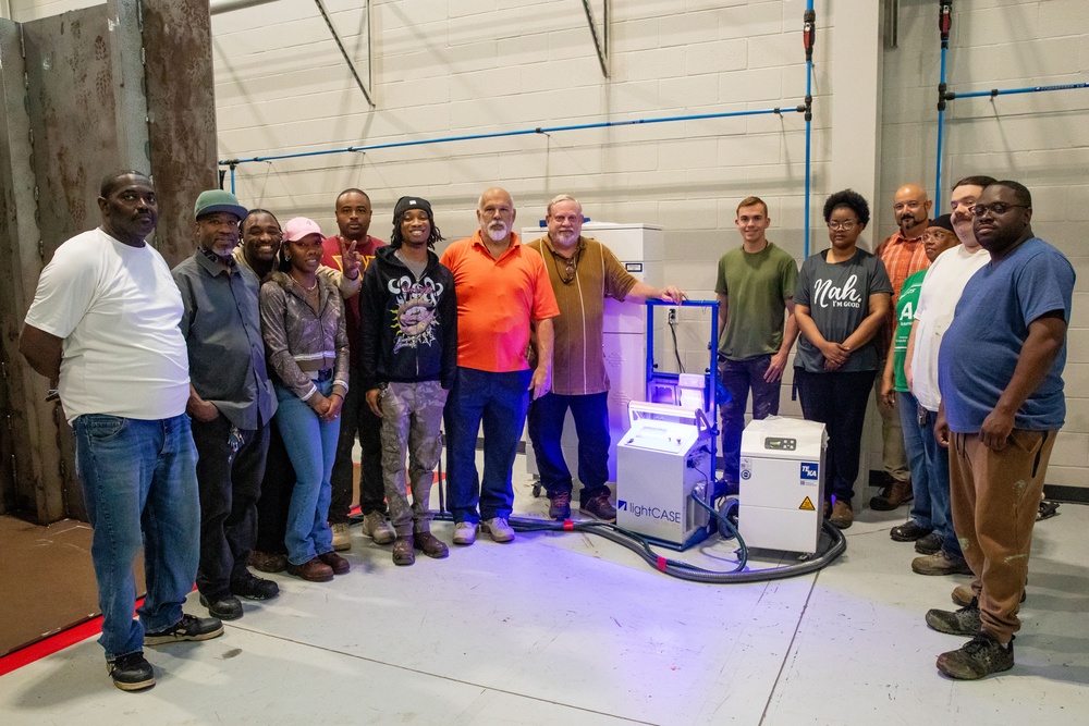 Norfolk Naval Shipyard Shines as North Star for Latest in Laser Ablation Efforts Across Shipyards