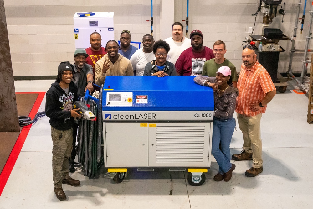 Norfolk Naval Shipyard Shines as North Star for Latest in Laser Ablation Efforts Across Shipyards