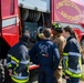 Firefighting Cross training between 424th ABS, Belgians &amp; Students