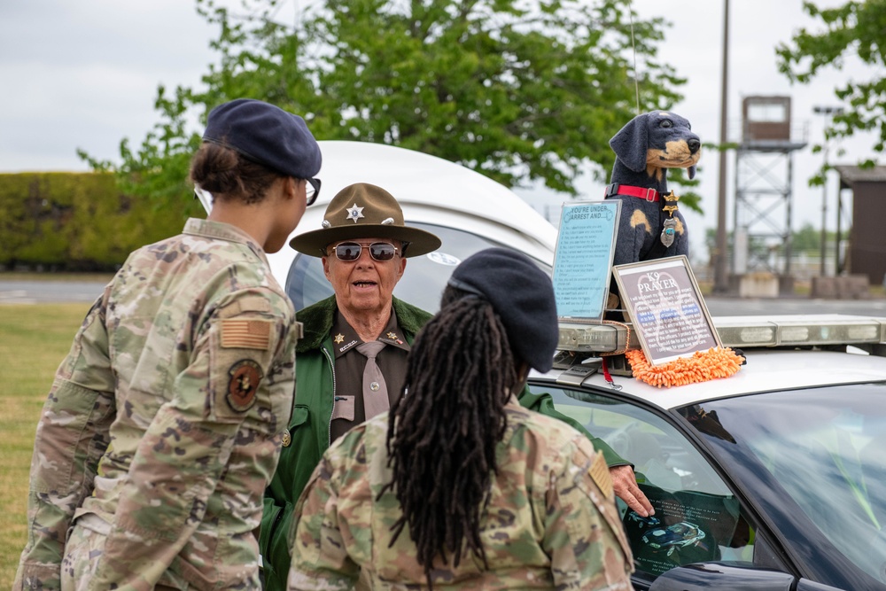 501st CSW Police Week Closing Ceremony 2025